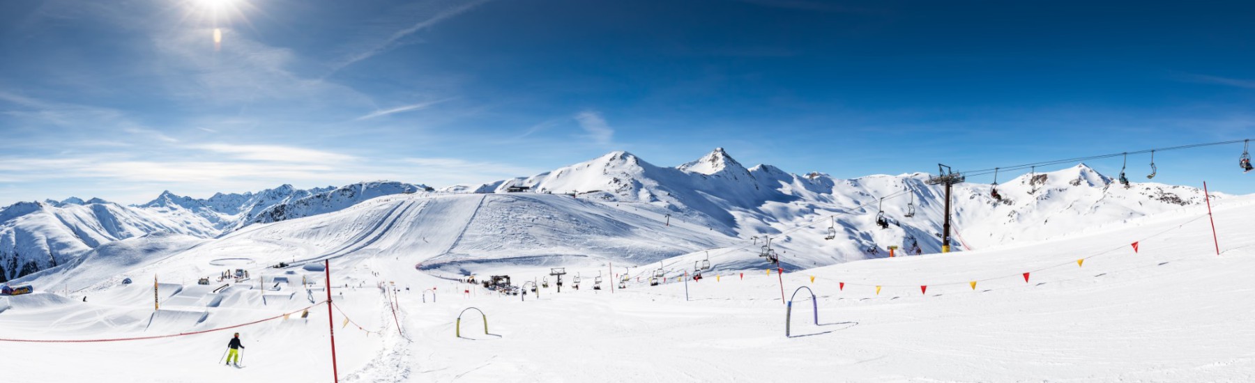 Skipiste voor kinderen - kinderland